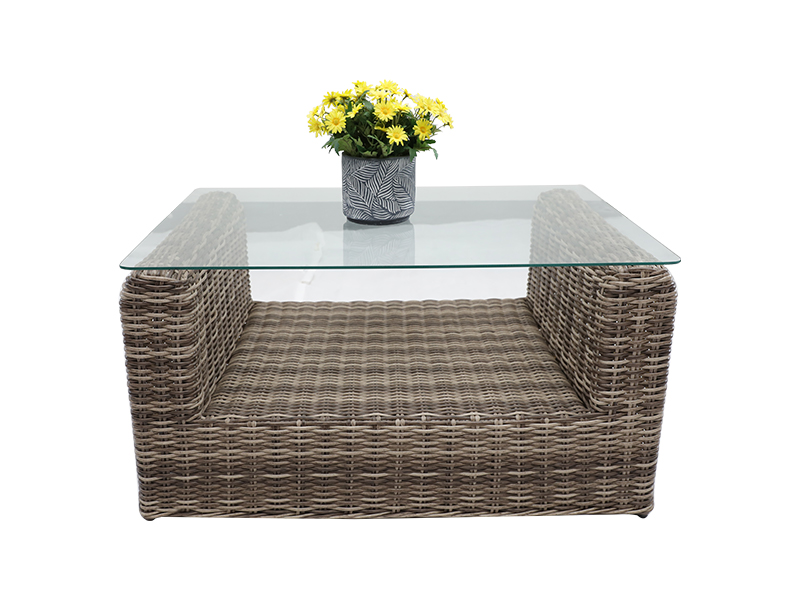 طقم أرائك الروطان، طقم أرائك ألومنيوم 4 قطع YQR-418-2