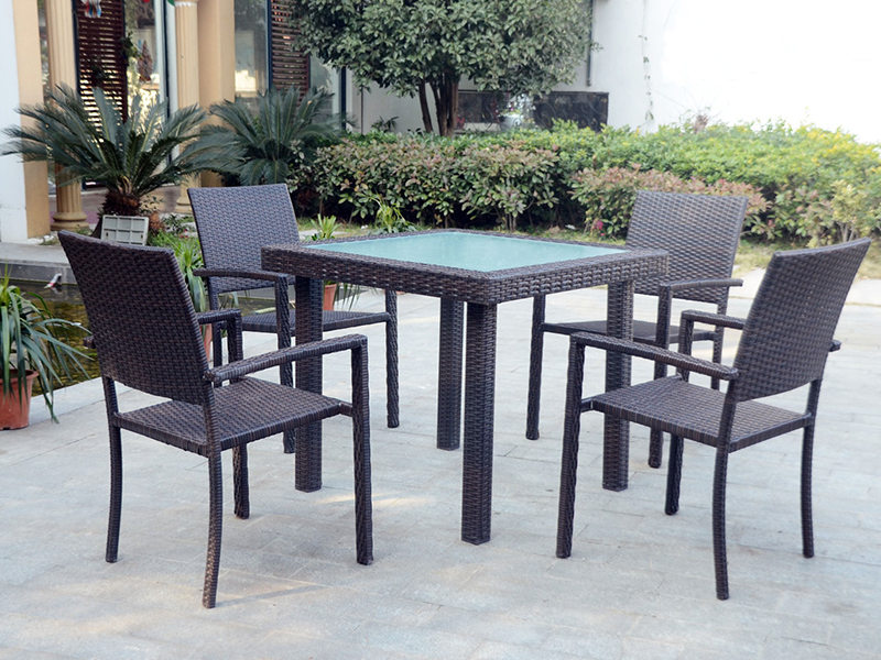 مجموعة Rattan Dining Set YQR-055