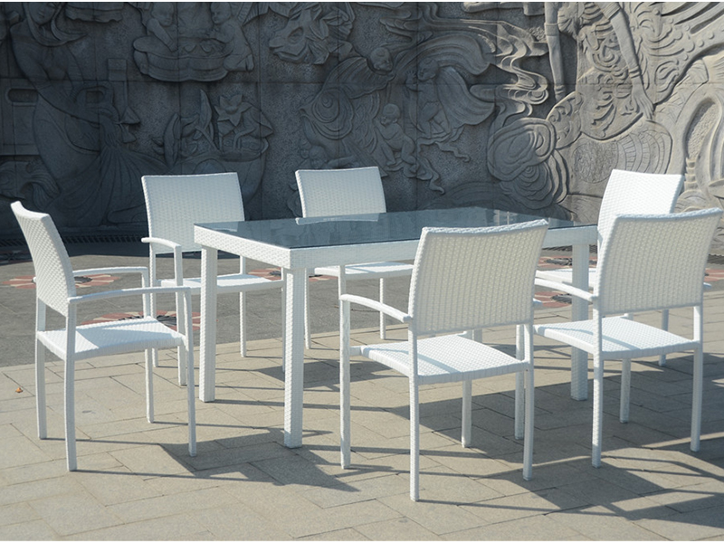 مجموعة Rattan Dining Set YQR-057A