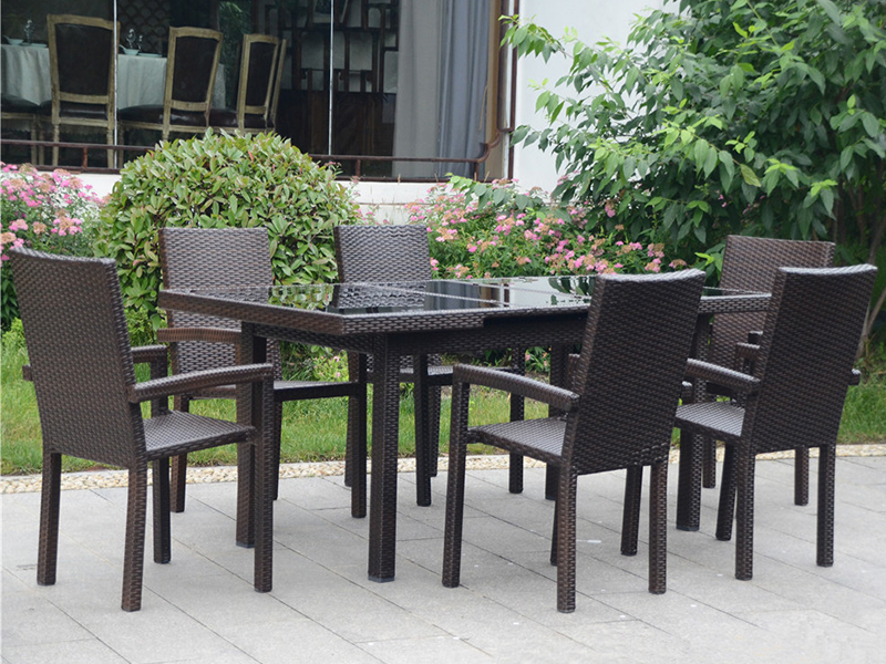 مجموعة Rattan Dining Set YQR-483
