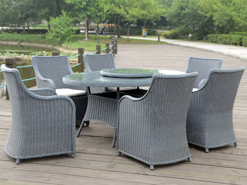 مجموعة Rattan Dining Set YQR-497A