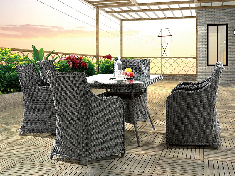 مجموعة Rattan Dining Set YQR-497B